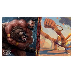 MTG Playmat - Secret Lair: Street Fighter - Zangief/Dhalsim